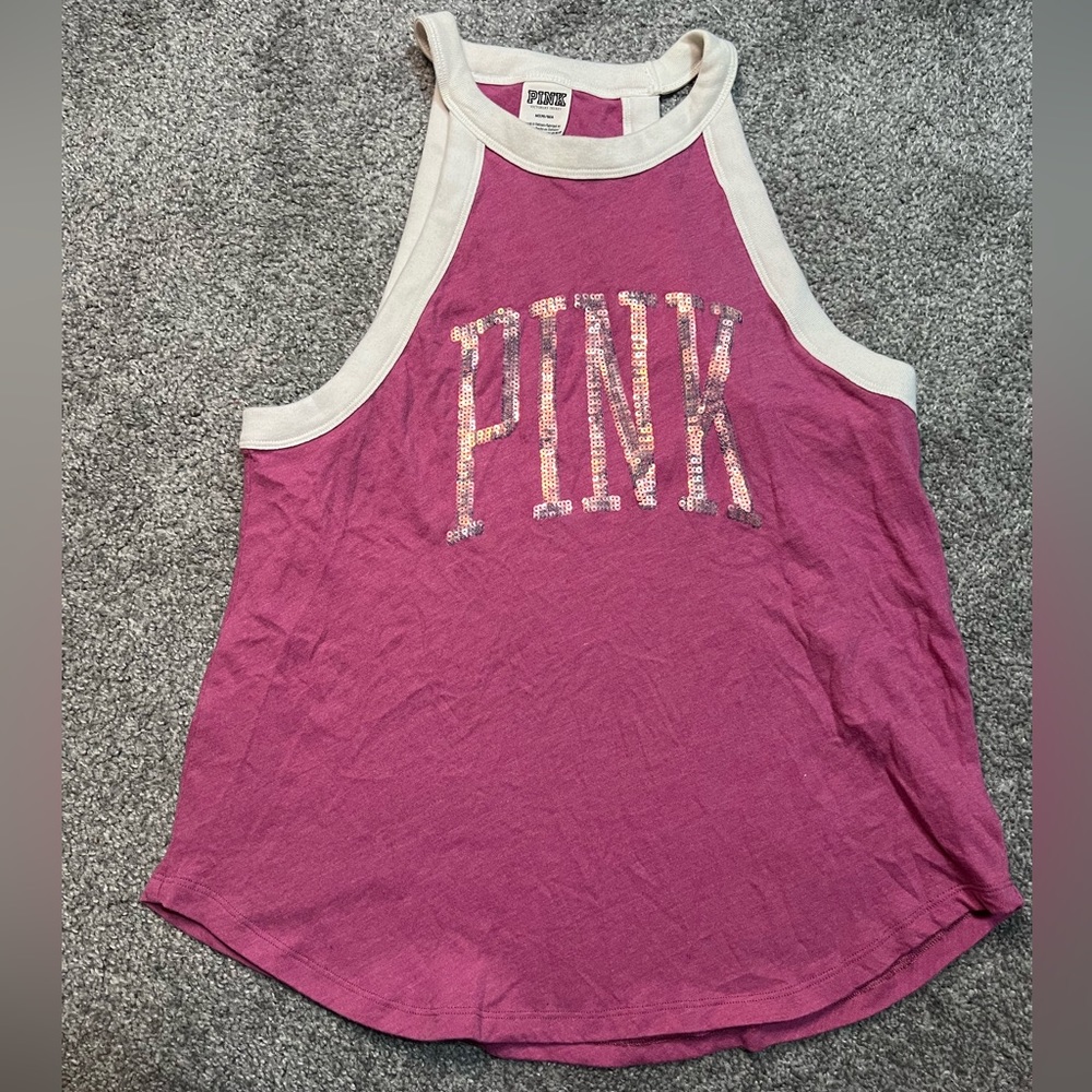 Victoria Secret Pink Racer Back Tee